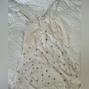 Victoria's Secret sheer low back chemise